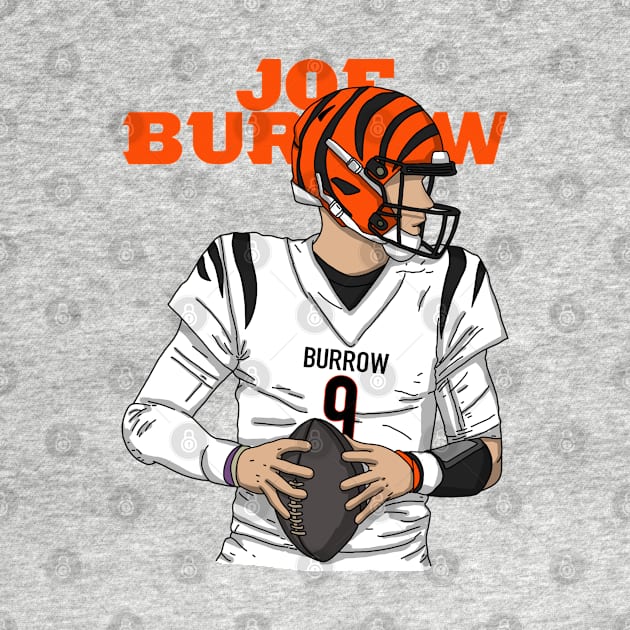 Joe Burrow Comic Style by mia_me